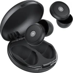 수면 소음 제거용 이어 플러그 콘서트용 45dB 소프트 케이스 및 8개의 이어팁으로 소음을 줄이기 위한