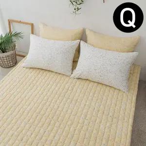 [하프클럽/]2 퀸 밴딩패드 침대패드 마이크로모달 빈티지플라워