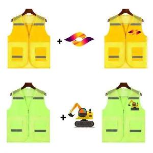 [하프클럽/]TC 로고무료 포스로고 로고작업조끼 조끼 남성여름조끼