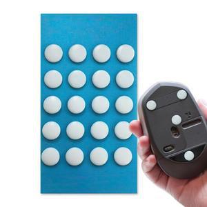 데스크매트 작은 둥근 PTFE 마우스 스케이트 DIY 글라이드 피트 얼음 제어 속도 버전 Esports Universals 게임용 장비