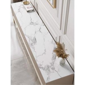 거실장덮개 대리석 무늬 대형 방수 티비장 방지 직사각형 먼지 변색방지 오염방지 커버 다이