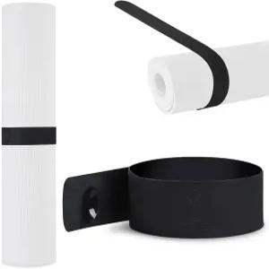 25인치 요가 매트 스트랩 휴대 및 보관용 슬랩 밴드 홀더 롤링 스크런치 필수 액세서리