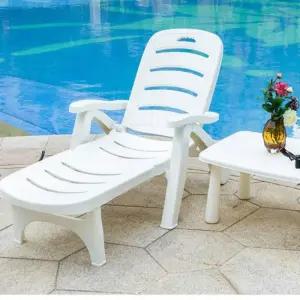 야외 썬베드 태닝 의자 등나무 침대 라운지 펜션