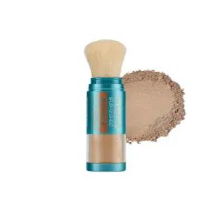 민감한 피부를 위한 컬러 과학 브러시온 자외선 차단제 미네랄 파우더