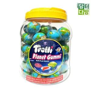 지구젤리대용량 트롤리 지구 젤리 x 61입) 1146.8g (18.8g
