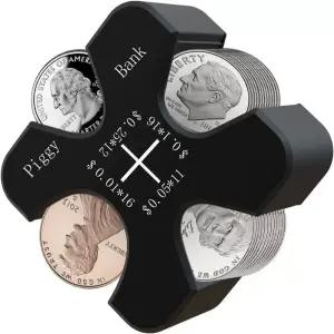 미국동전지갑 여행동전클립 클립 돼지 저금통 쇼핑 보관