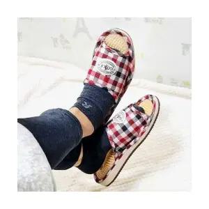 체크 지압 슬리퍼/발마사지 거실화 실내화 층간소음 다용도 건강 실내 거실 사무실 선생님