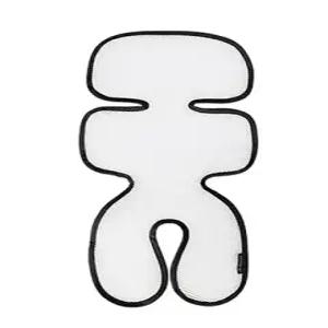 마니토 브레스 오리지널 3D 메쉬 시트 패드/쿠션/라이너 유모차 및 카시트 블랙 28.7x15.7인치(1팩)