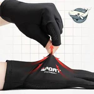 [하프클럽/]블랙 쿨 스판 스포츠 장갑 여름용 필수 아이템