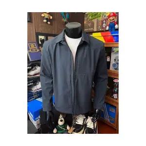 록쉬블몰 남성 자켓 네이비 밀리터리 삼방 점퍼 봄가을 쇼트 하드보이 행정 코트 HO3