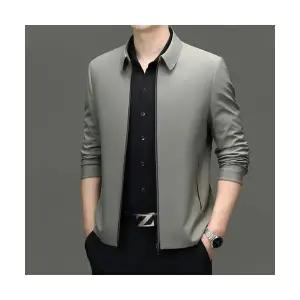 록쉬블몰 남성 자켓 칼라 재킷 가을 반코트 캐주얼 행정 코트 HO3