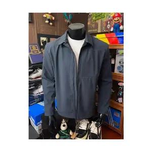 록쉬블몰 남성 자켓 네이비 밀리터리 삼방 점퍼 봄가을 쇼트 하드보이 행정 코트 HO3