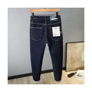 록쉬블몰 남성 배기핏 바지 가을 워싱 청 물빠짐 없는 럭셔리 슬랙스 HO3