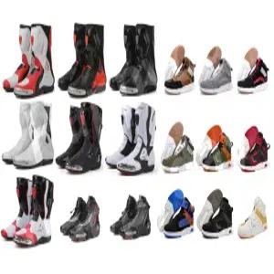 유명 브랜드급 퀄리티 방수 오토바이 부츠 라이딩 신발, 투어링부터 서킷까지 바이크 슈즈
