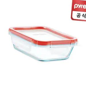 (올핀)내열용기 코렐 파이렉스 4면 밀폐용기 473ml