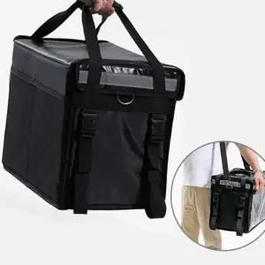 (다올)오토바이 배달 가방 방수 도시락 보온 보냉 통