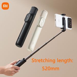 2025 Xiaomi 삼각대 셀카 스틱 미니 버전 휴대폰 스탠드로 별도의 블루투스 원격 제어 사진 촬영 MAX 520mm