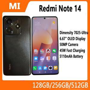새로운 Xiaomi Redmi Note 14 5G 중국어 버전 스마트폰 6.67
