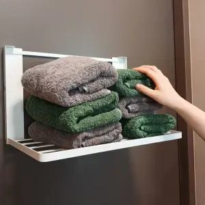 접이식 빨래건조대 걸이 원룸 소형 미니 무타공 자석 행거 세탁실 수건 속옷