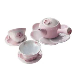 홍채 벚꽃 도자기 컵접시세트 찻잔 다기 아 / SS /S