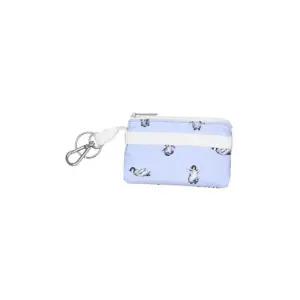 레스포삭 LESPORTSAC 쁘띠 펭귄 화이트 집 카드 홀더 [3005.HD98] 3005HD98 380069 [매장상품]