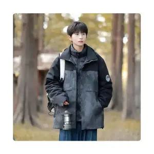 남친 점퍼 겨울 야상 도톰 오리털 안감 바람막이 패피4