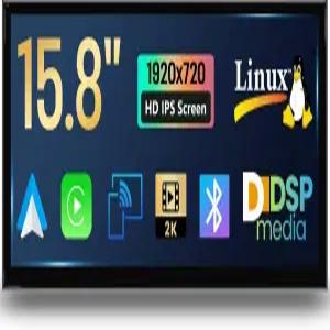 Uckazy 15.8인치 BMW 1/2/3/4 시리즈 F20 F30 2011-2016 NBT 시스템 카 플레이 IPS 터치 스크린 업그레이드