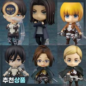 2025년 진격의 거인 에르윈 스미스 행지 조이어 에렌 예거 리바이 라이벌 미카사 아민 알레르트 액션 피규