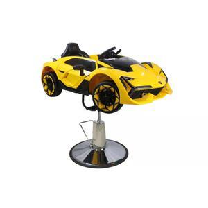 미용실 자동차 의자 슈퍼카 소형 컷트 스포츠카 리프팅 슈퍼카의자 키즈전용 커트시트 흰색