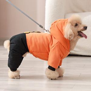 닥스훈트 패딩 겨울 푸들 21 비숑 중형견 코트 비글 펫스타일 보온 조끼 허리긴강아지옷