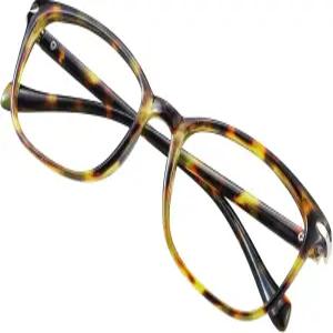 비전글로벌 여성용 블루라이트 차단 안경 눈의 피로 방지 컴퓨터 판독 TV 스타일리시한 사각 프레임 눈부심