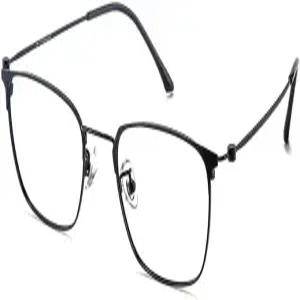 ZanyLen 블루 라이트 차단 안경 컴퓨터/게임/TV/폰용 남성/여성용 경량 티타늄 프레임