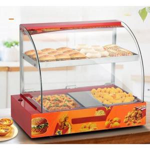 붕어빵온장고 호두과자 2단 온장고 데우기 진열대 핫바 핫도그 보온기 아크형 워머