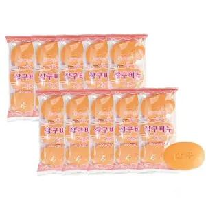 천연비누 살구추출물 90g 3개입 10개 세안용 클렌징 피부보습 가족용 대용량
