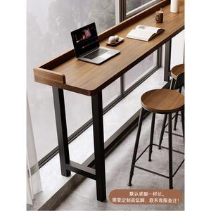 럭셔리 바형 테이블 베란다 거실 테이블바 세트 철제 노르딕디자인 코너 의자 미니 창가