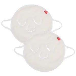 뷰티풀 핫 콜드 페이셜 마스크 타월 2개 재사용 가능한 코랄 플리스 보습 스파 타월로 얼굴 관리용 스팀