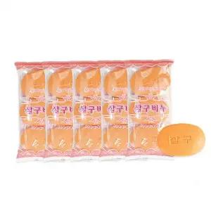 살구 미용비누 90g 3개입 5개 세안용 목욕비누 화장비누 클렌징 바디케어