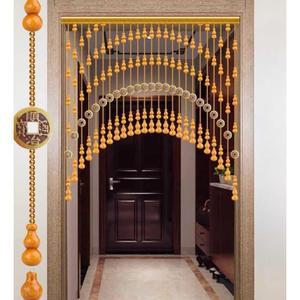 구슬커튼 중국집 문발 복숭아 비즈발 중국식 커튼 입구 복숭아나무 1 2 4m 현관문