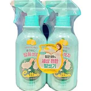 온더바디 발냄새제거 세균세정 각질 풋샴푸 510ml 2입