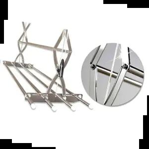 천정건조대 올스텐 반자동 천장 건조대 3단6봉 베란다