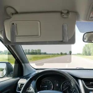 자동차용 GQIRIL 선바이저 익스텐더 - 자동차 앞유리용 선 프로텍션 바이저 클립 마그네틱 안경 홀더 및