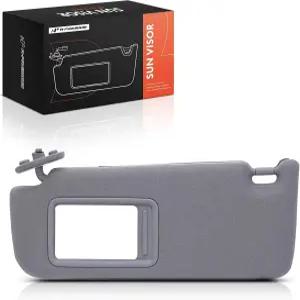 2012-2017 토요타 캠리와 호환되는 A-프리미엄 운전석 좌측 선바이저 - 베니티 미러 선루프 없음 라이트