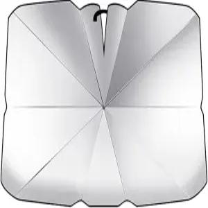 자동차 앞유리 차양 우산 실내용 52인치 x 30인치 전면 유리창 보호 자외선 차단 및 시원함 유지 SUV