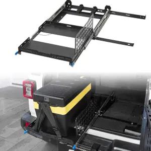 조이투투스 냉장고 슬라이드 아웃 트레이 핏(15.7-23.62인치 L x 19.7인치 W) 수납 패널이 장착된 쿨러