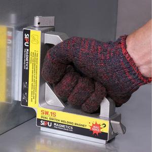 용접각도기 공구 마그네틱 전위차계 홀더 브래킷 1개 90도 삼각 마그넷