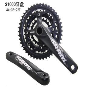 호환 SRAM S1000 X5 X7 X9 크랭크셋 9/10단 27/30단 산악자전거 체인링 44/33/22T용