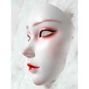 마스크 고대 스타일 성인 할로윈 버그 흰색 크롭 번째 귀여운 지터 남성용 가면 위안