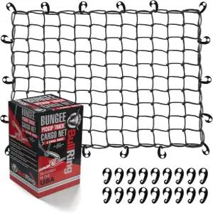 픽업 트럭 침대 트레일러 루프 랙 SUV 자동차 - 6피트 x 8인치 최대 12피트 16인치 18개의 조절 가능한