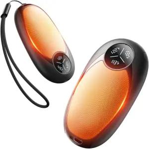 핸드 워머 충전식 2팩 전기 마그네틱 24시간 길이의 부드러운 난방 포켓 히터 남성용 크리스마스 하이킹