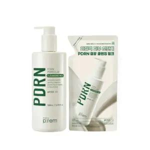 메이크프렘 PDRN 클렌징밀크 500ml, 리필 200ml 1세트